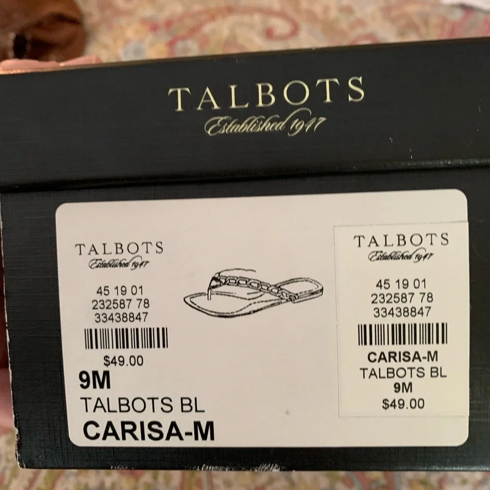 Talbots sandals - Picture 3 of 3